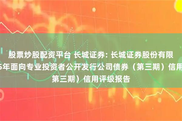 股票炒股配资平台 长城证券: 长城证券股份有限公司2025年面向专业投资者公开发行公司债券（第三期）信用评级报告