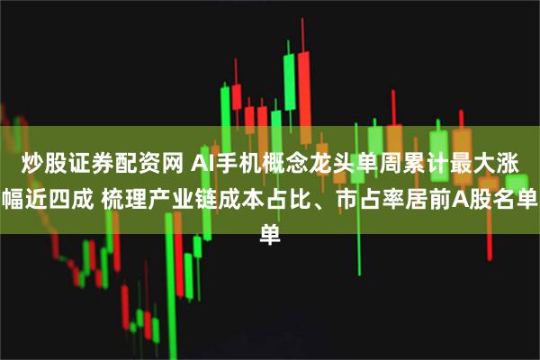 炒股证券配资网 AI手机概念龙头单周累计最大涨幅近四成 梳理产业链成本占比、市占率居前A股名单